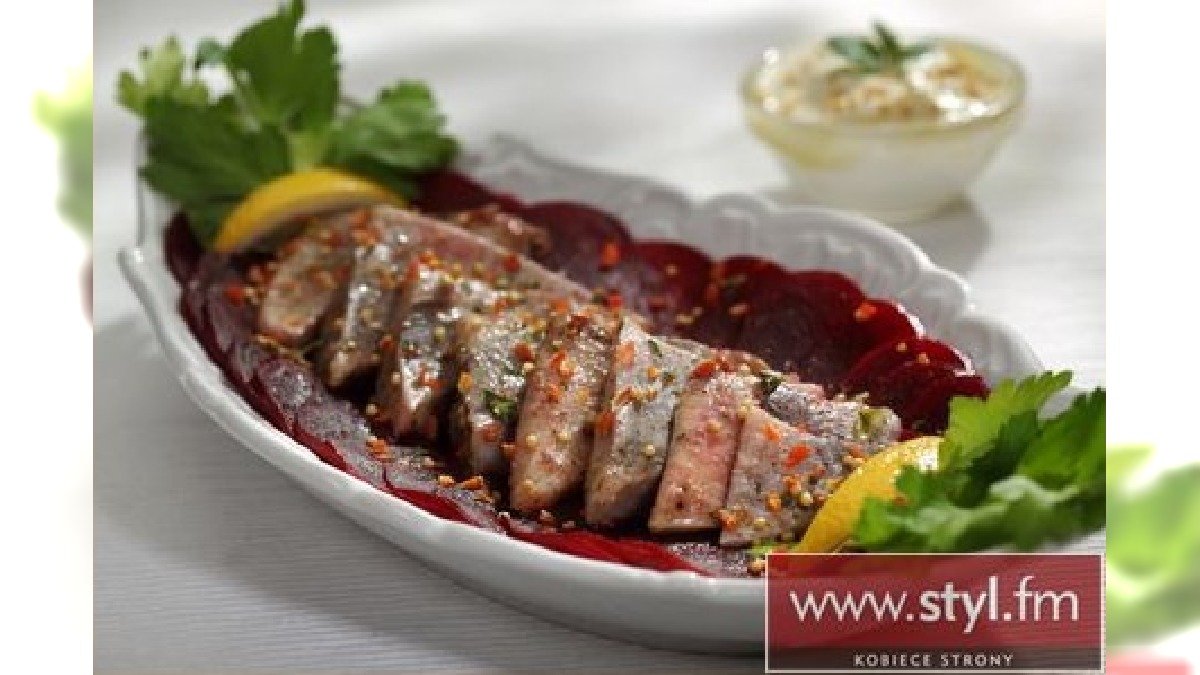 Swiateczne Carpaccio