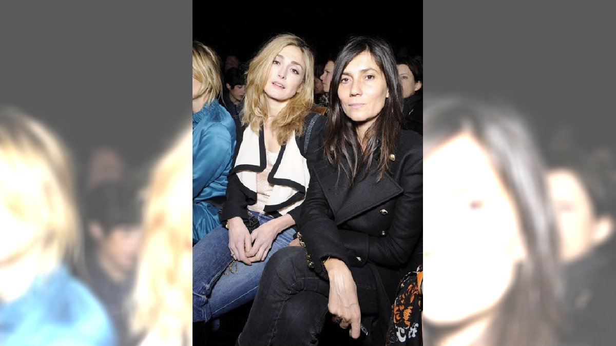 Viktor and Rolf Emmanuelle Alt_m Emmanuelle Alt podczas pokazu Victor and Rolf /Agencja Medium