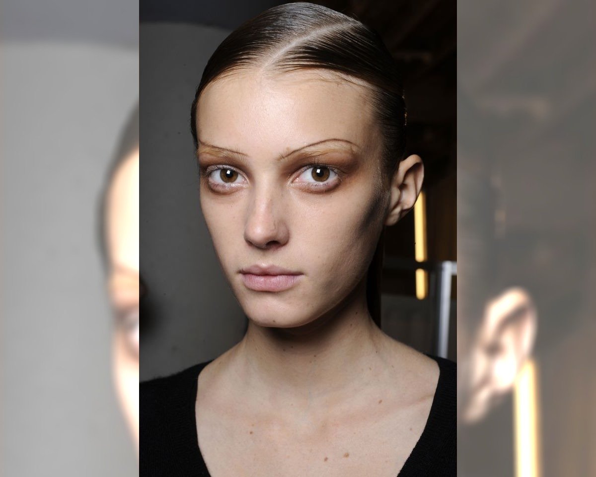 Makijaz pokazu Haider Ackermann