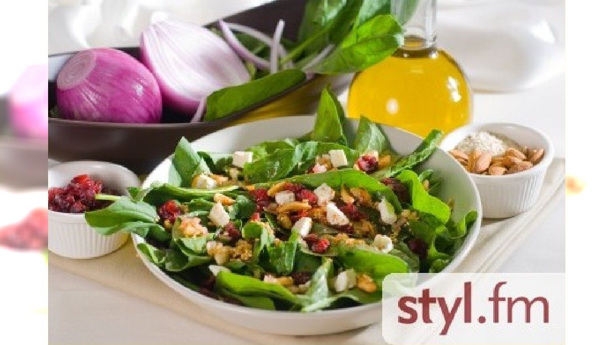 Szpinakowa salatka Szpinakowa sałatka
