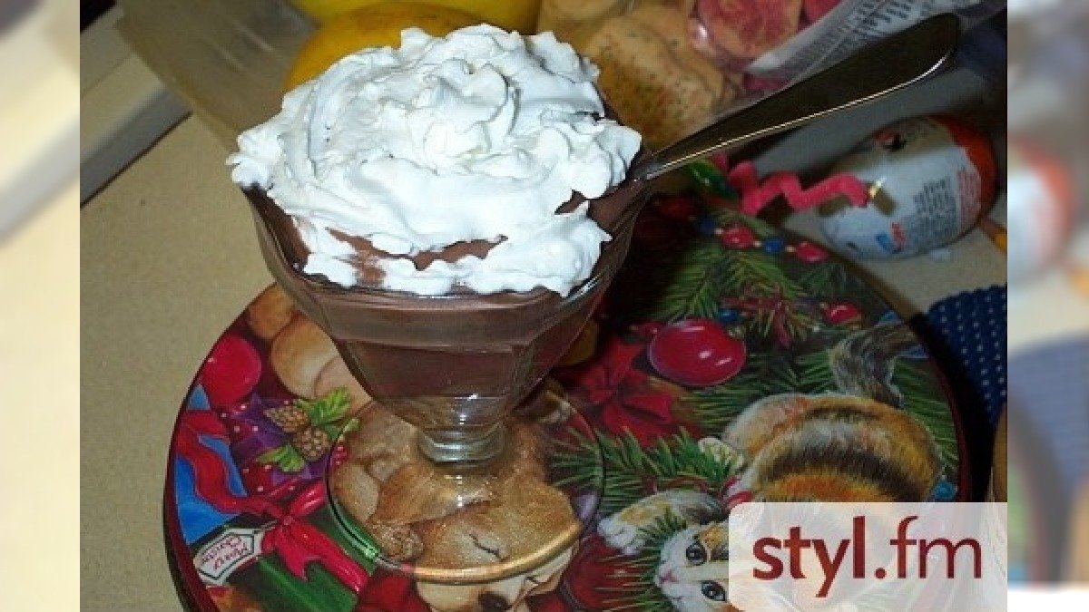 Budyń mocca