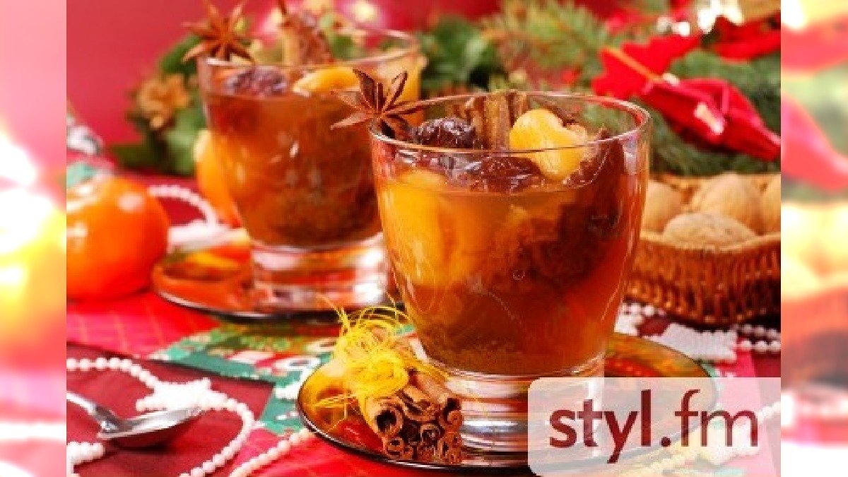 christmas compote of dried fruits kompot