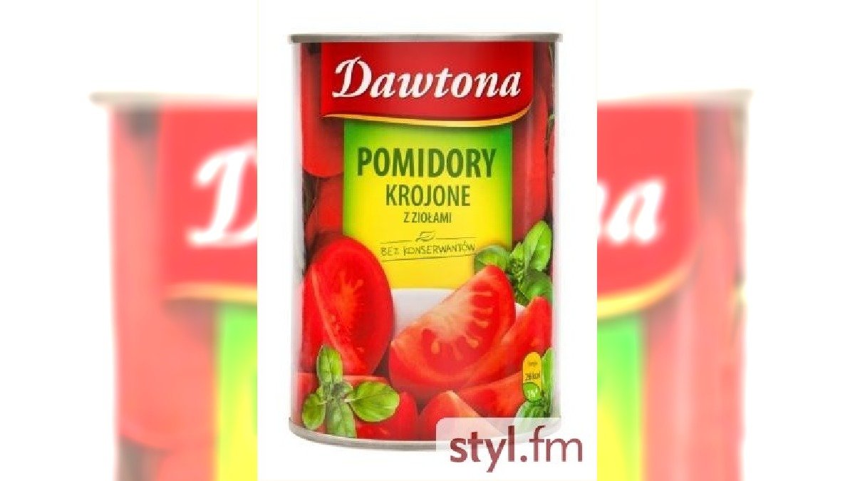 Pomidory krojone z ziolami 400g pomidory