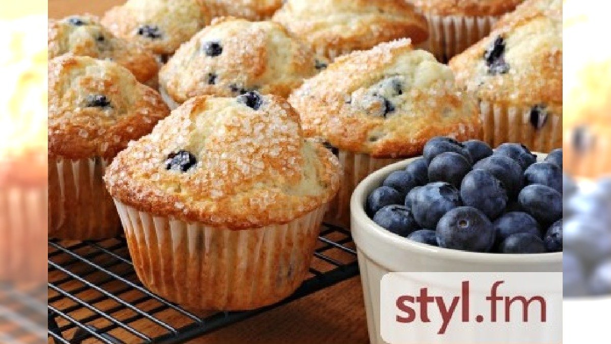jagodowe muffiny jagodowe muffiny