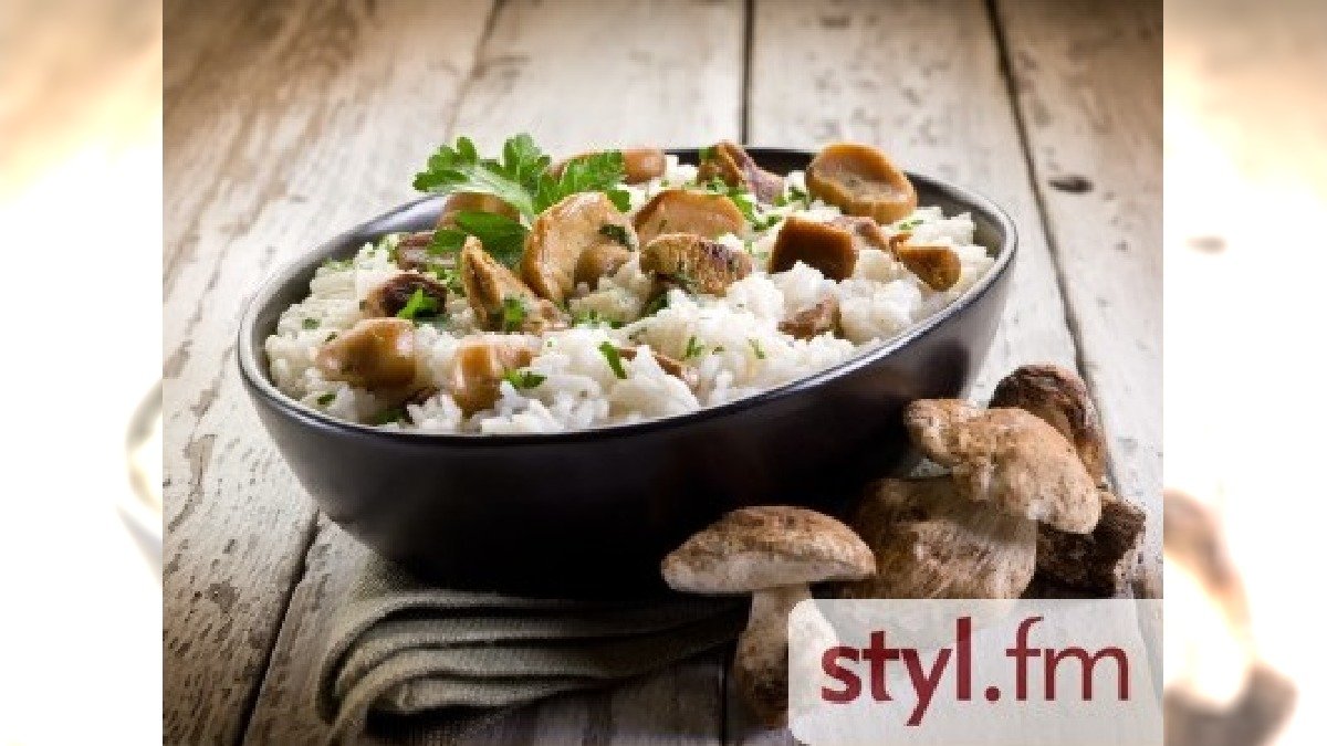 grzybowe risotto
