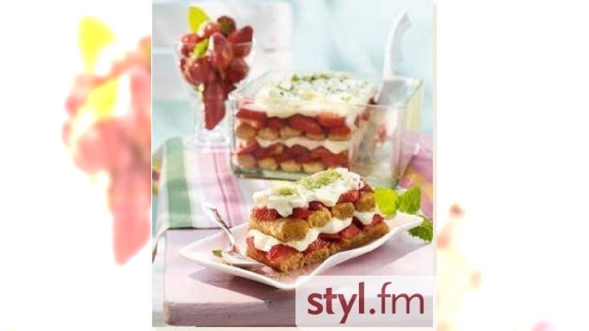 tiramisu truskawkowe