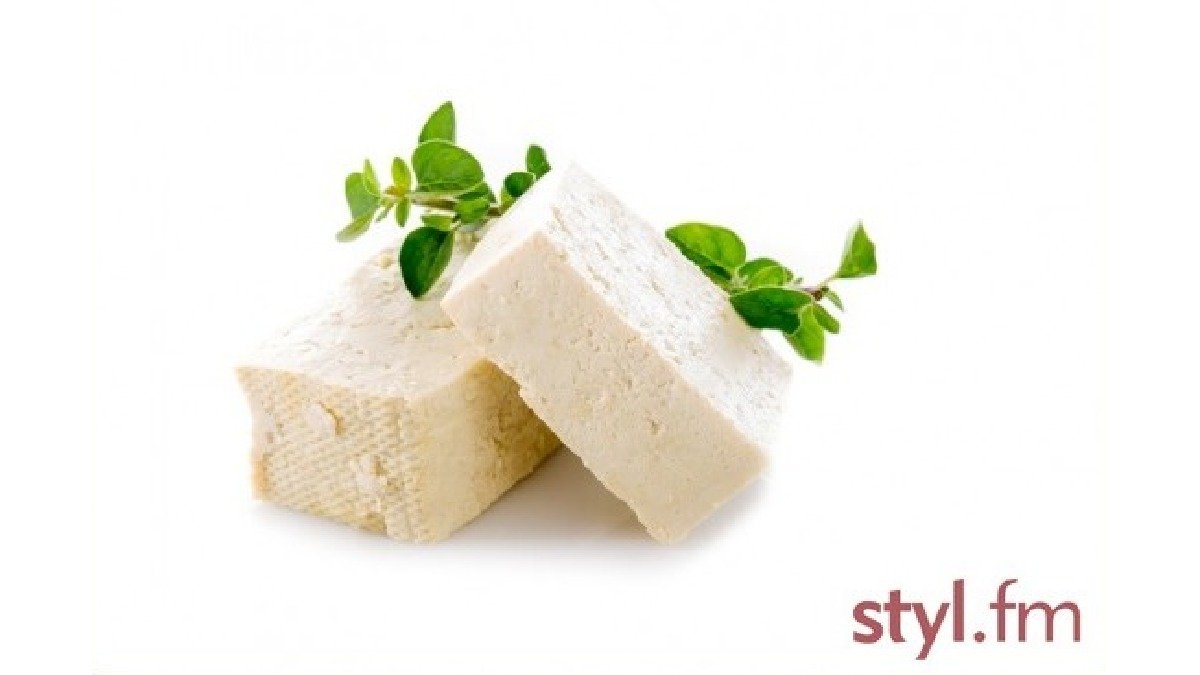 tofu cheese on white background tofu