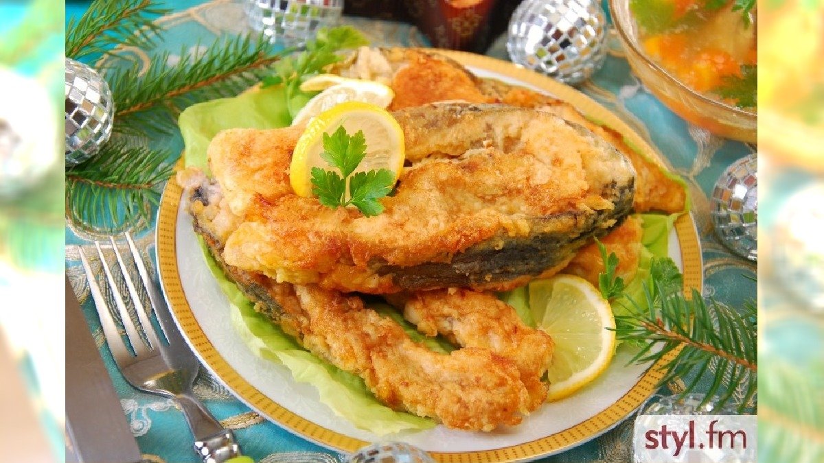 fried carp steaks for christmas