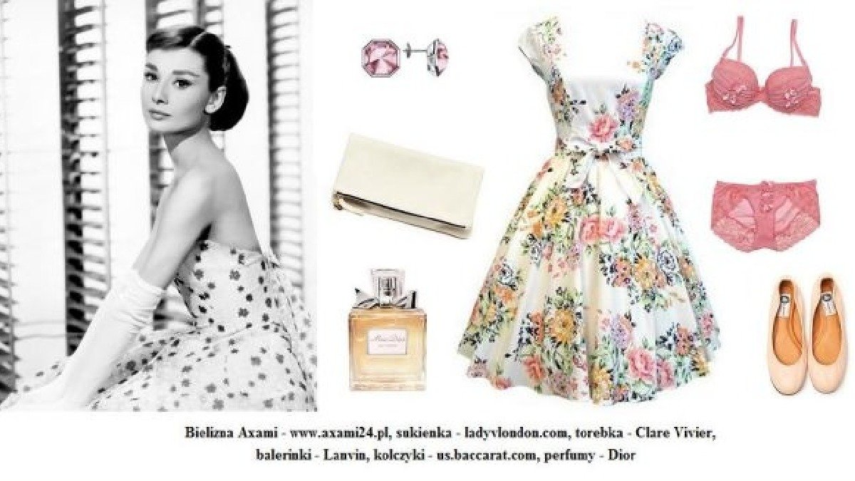 Stylizacja inspirowana Audrey Hepburn