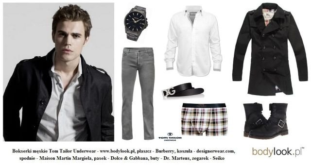 Stylizacje Paul Wesley