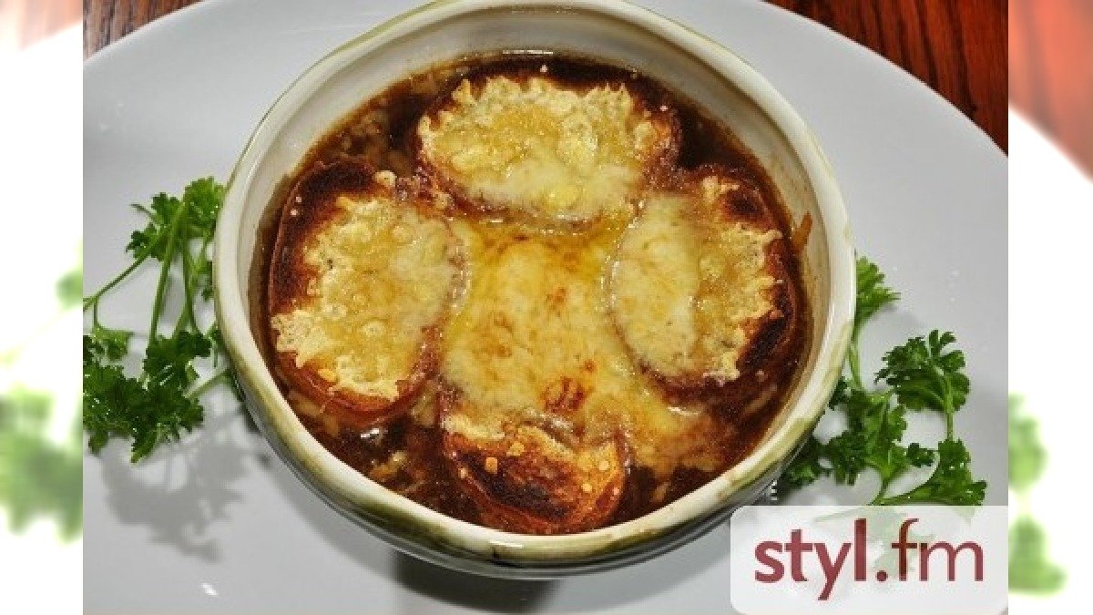 onion soup zupa cebulowa