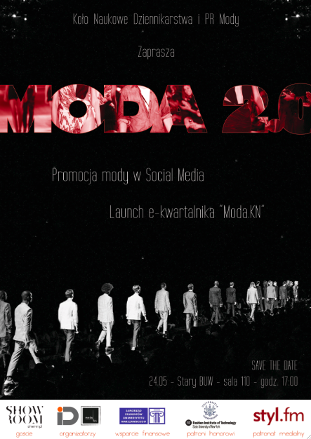 Moda 2.0. - Plakat