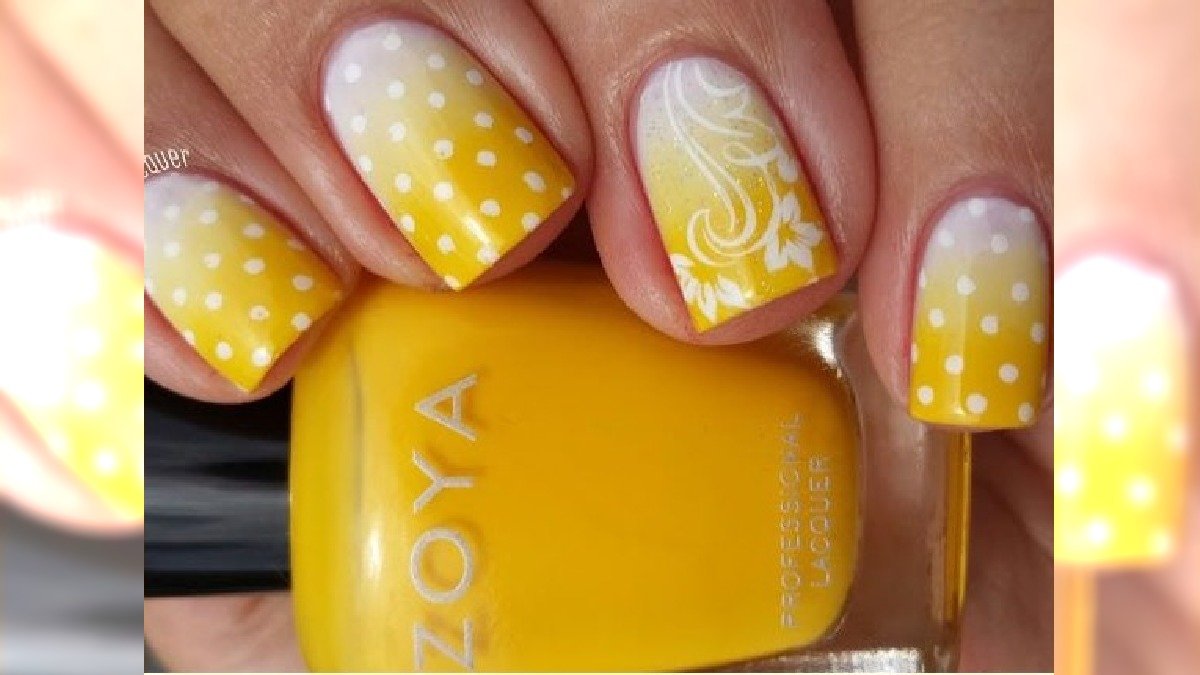 Żółty manicure: przywołujemy wiosnę! [MEGA GALERIA]