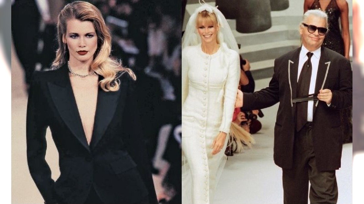 48-letnia Claudia Schiffer pozuje NAGO na okładce 