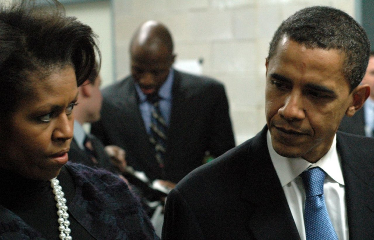 barack obama i michelle obama