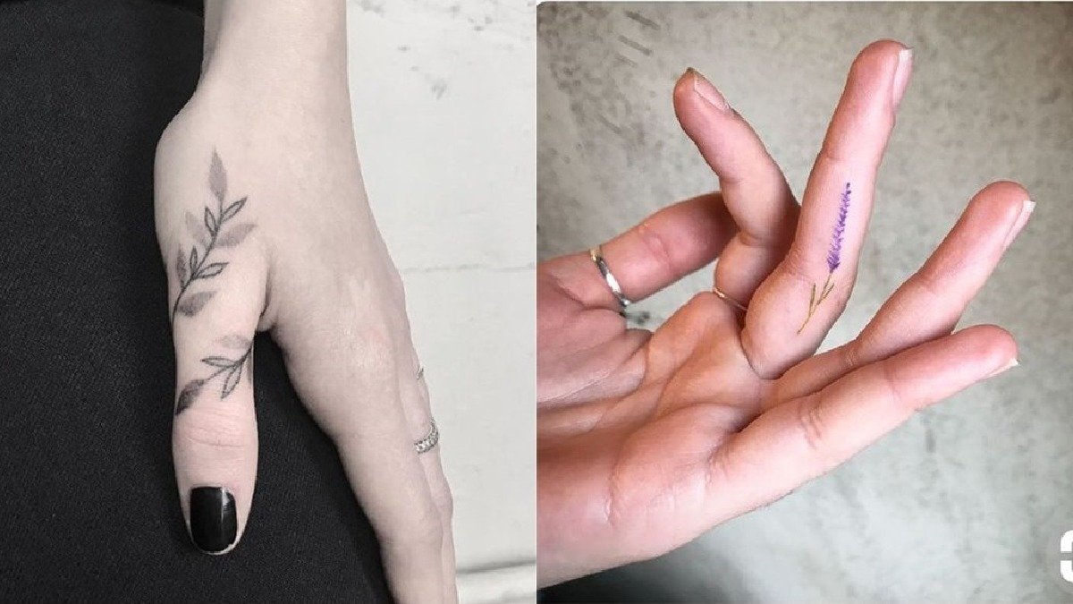 Finger tattoo - 20 pomysłów na tatuaże w okolicy palca [GALERIA]