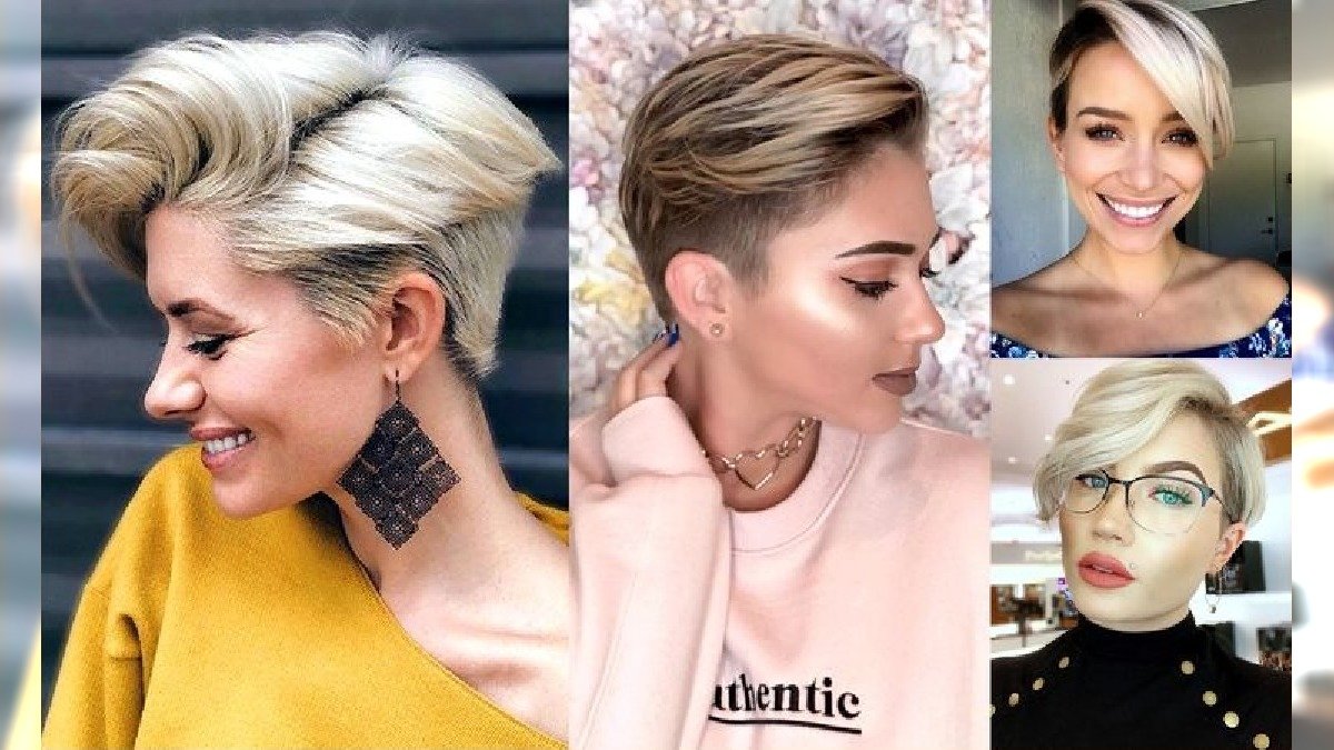 Fryzury pixie i undercut dla blondynek - 20 fryzjerskich trendów