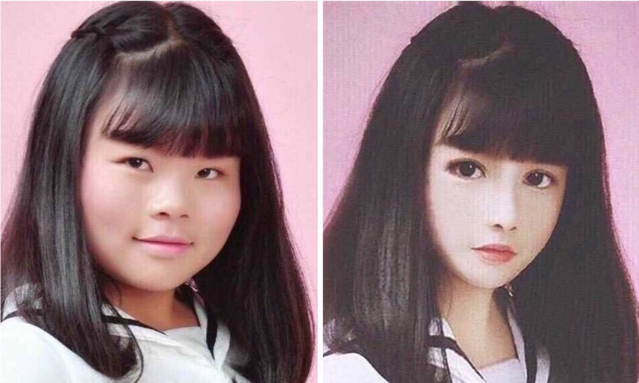 Zobacz, jak azjatyckie dziewczyny zmieniają się w księżniczki Disneya. Wszystko dzięki retuszowi