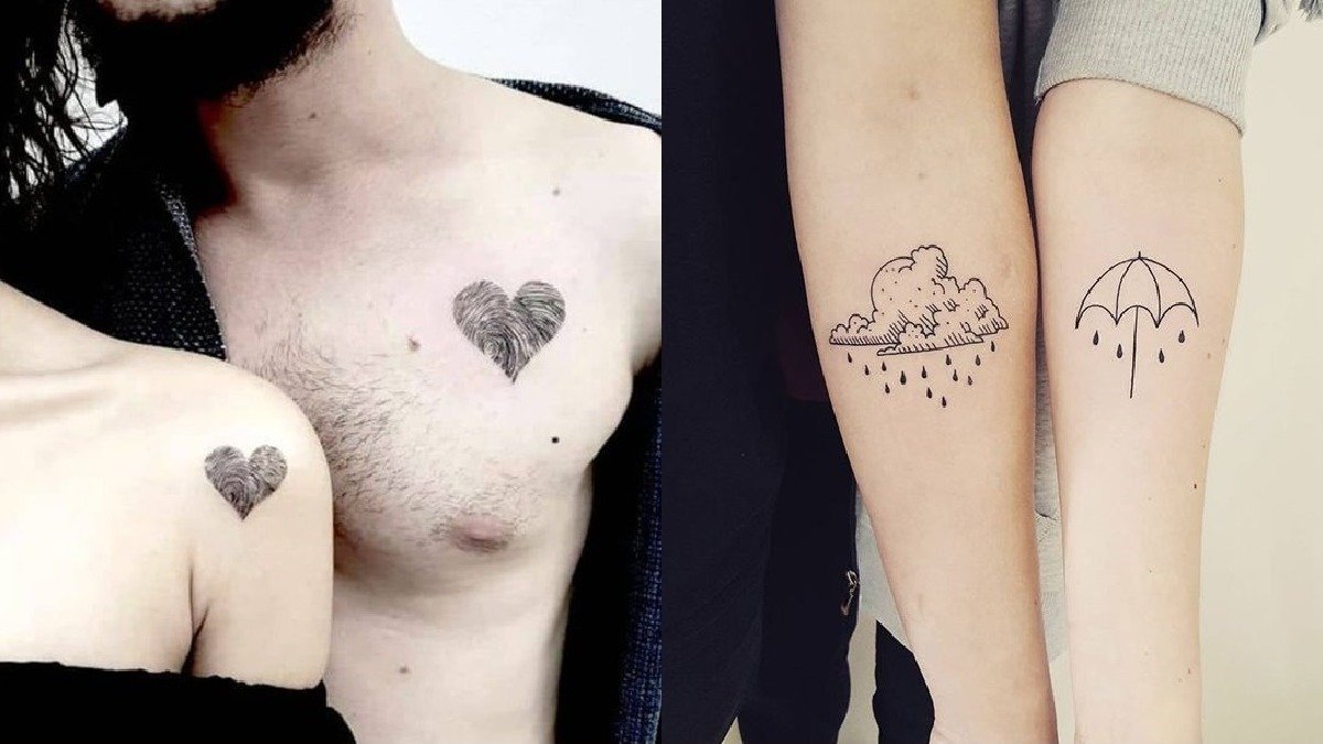 Tatuaże dla par - dla niej i dla niego, dla przyjaciółek [GALERIA 2020]