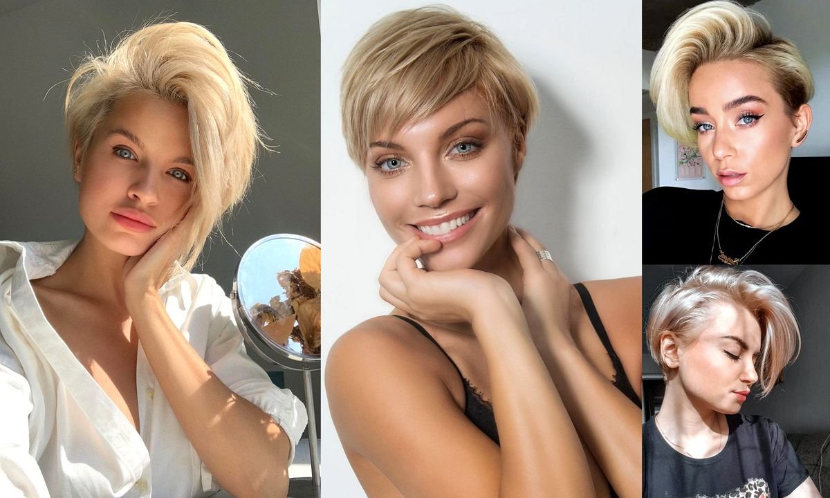 Krótkie cięcia dla blondynek – galeria stylowych fryzur