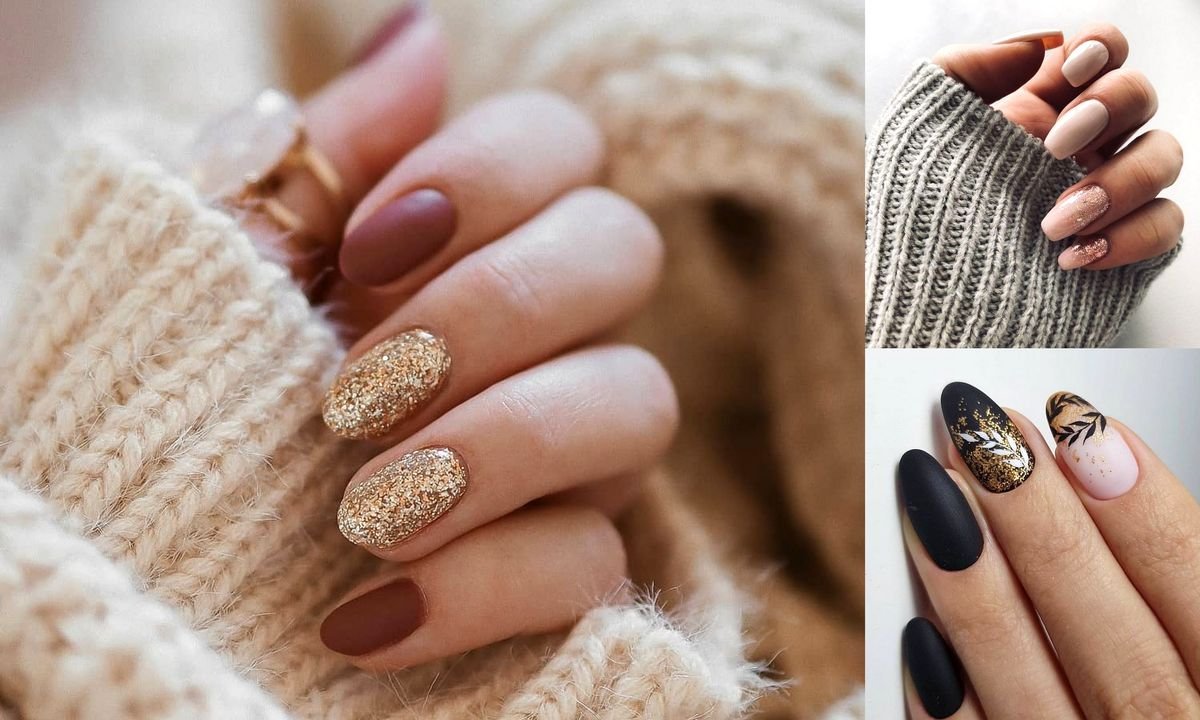 18 stylowych propozycji na manicure ze złotymi zdobieniami [GALERIA]