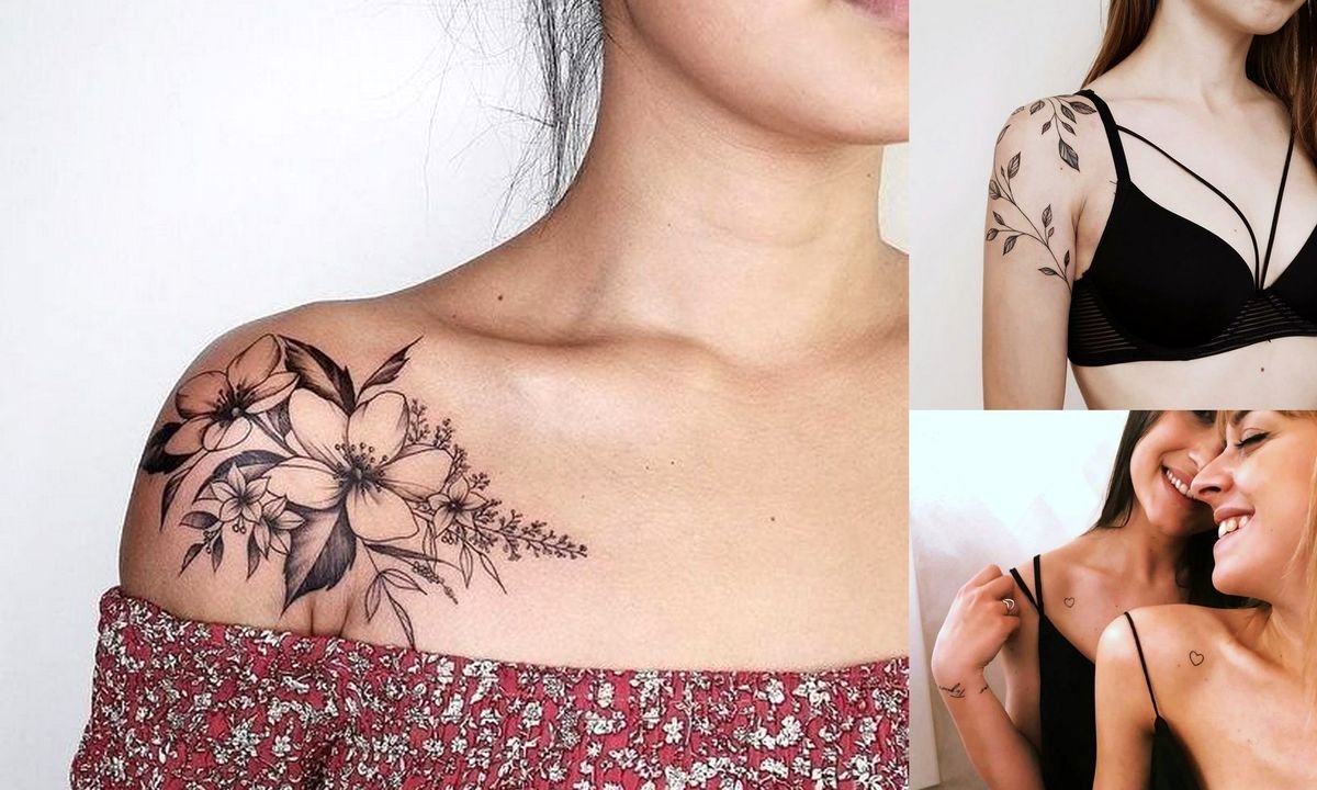 Najpiękniejsze propozycje na tatuaż w okolicy ramienia - 20 kobiecych wzorów