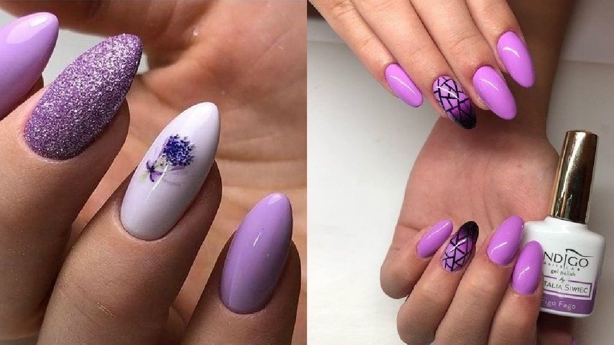 Fioletowy manicure - 23 pomysły na fioletowe paznokcie w różnych odcieniach [GALERIA]