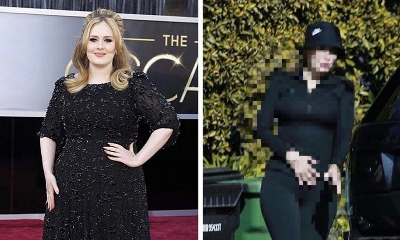 Adele schudła 30 kg! Do sieci wyciekło jej najnowsze zdjęcie. Fani: Ale ma bioderka!