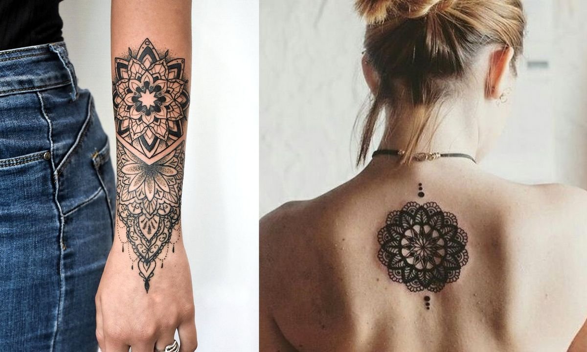 Tatuaże mandala - 15 inspirujących wzorów dla kobiet