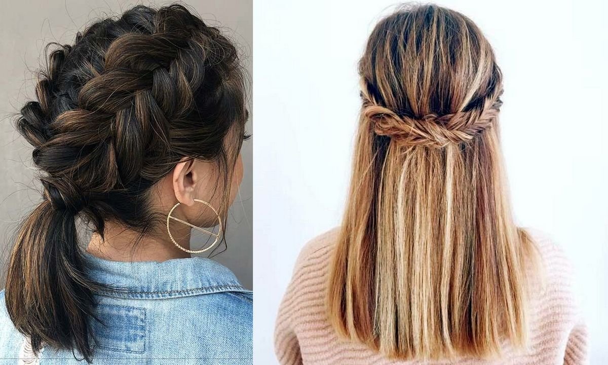 16 stylowych fryzur z warkoczem dla włosów krótkich i półkrótkich [GALERIA]