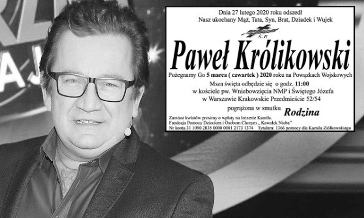 Pogrzeb Pawła Królikowskiego będzie uroczystością państwową. Internauci oburzeni: "To jakiś cyrk"