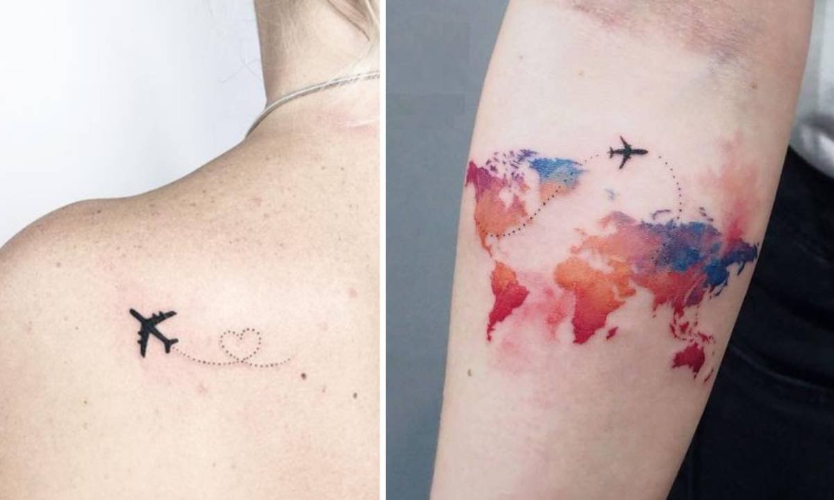 Tatuaże z motywem podróży - 20 inspiracji, które przypomną Ci wakacje