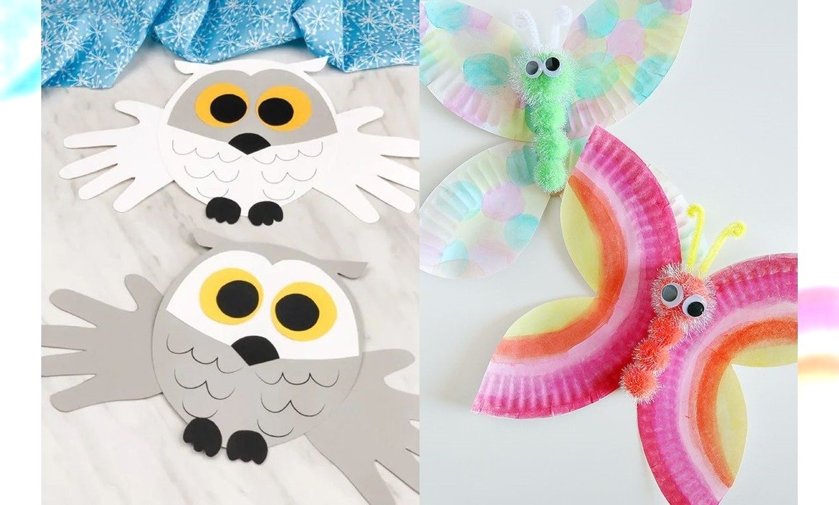 Łatwe prace plastyczne dla dzieci - 30 pomysłowych zwierzątek [GALERIA]
