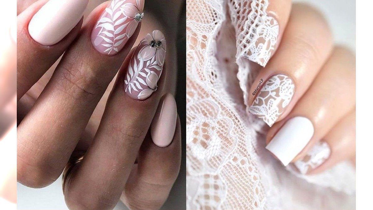 Białe paznokcie - wyjątkowe inspiracje na ślubny manicure [GALERIA]