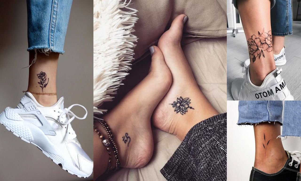 Tatuaże w okolicy kostki - 21 fantastycznych wzorów