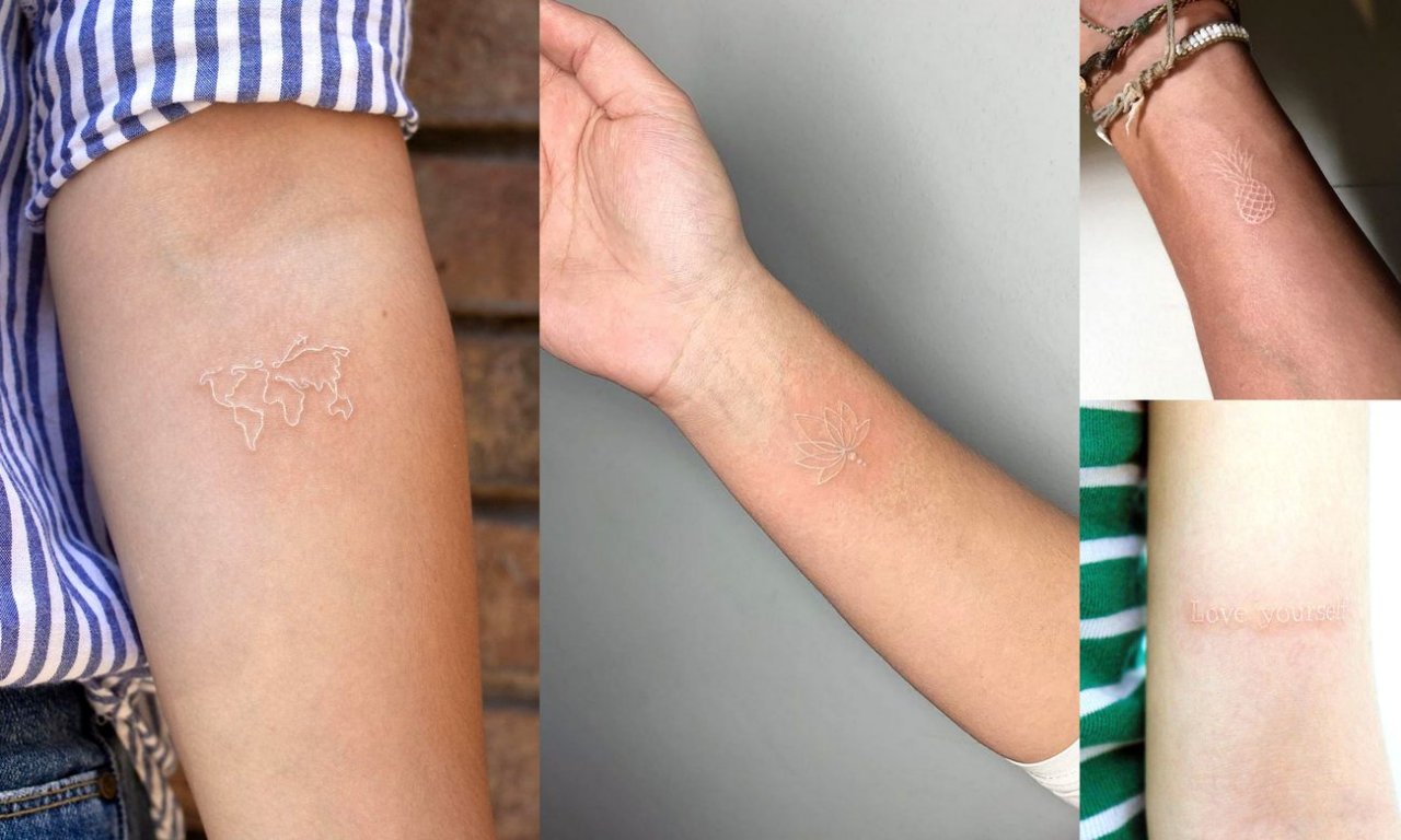 21 niesamowitych pomysłów na biały tatuaż [GALERIA]