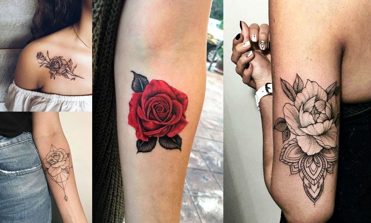 Tatuaż róża - 25 kobiecych i ciekawych wzorów