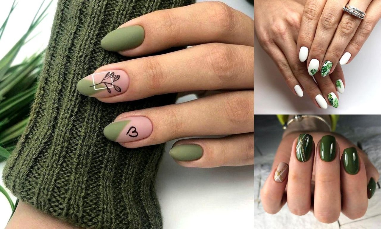 Zielony manicure - 25 stylizacji, które robią wrażenie