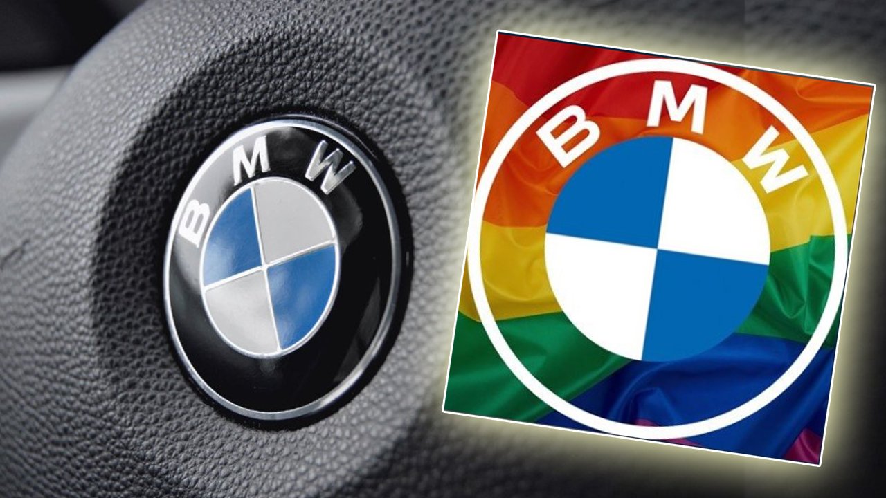 BMW dodało tęczowe logo, wspierając społeczność LGBT+. Ludzie zarzucili im hipokryzję