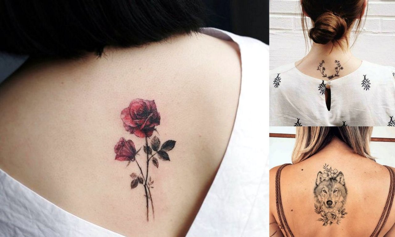 Tatuaż na karku - 16 najpiękniejszych wzorów z sieci
