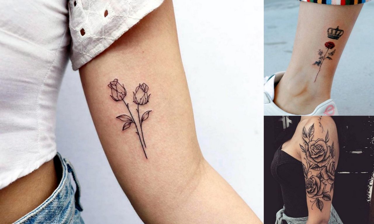 Tatuaż róża - 15 niesamowitych wzorów, jakich jeszcze nie widziałaś!