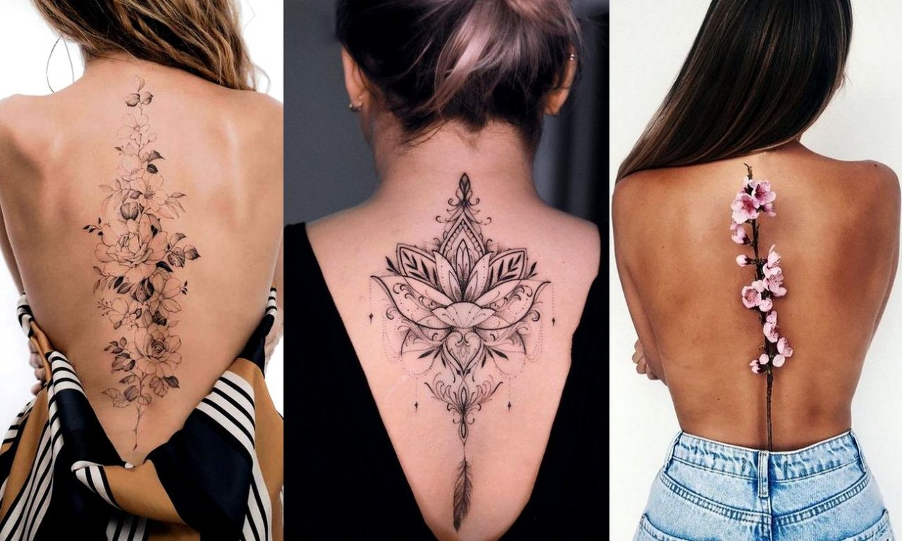 Tatuaże na plecy - kilkanaście najpiękniejszych projektów dla kobiet