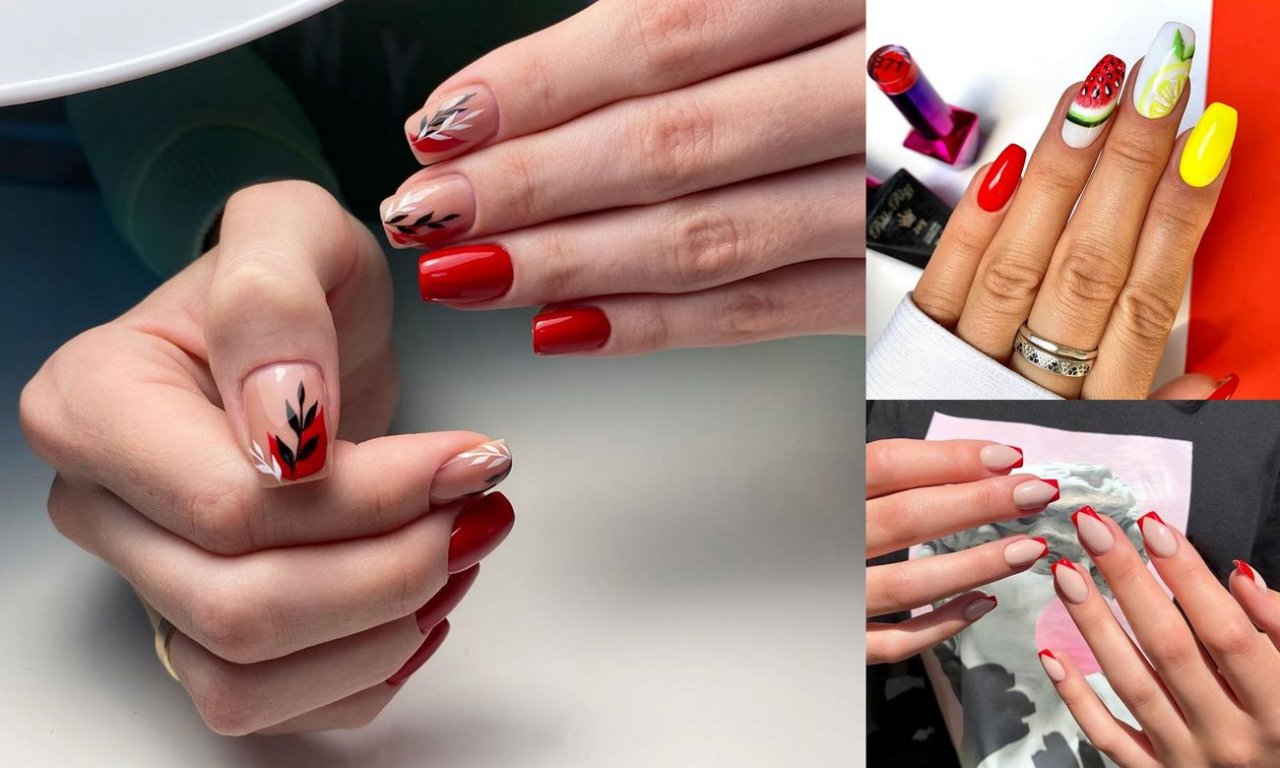 26 pomysłów na czerwony manicure - galeria najciekawszych stylizacji