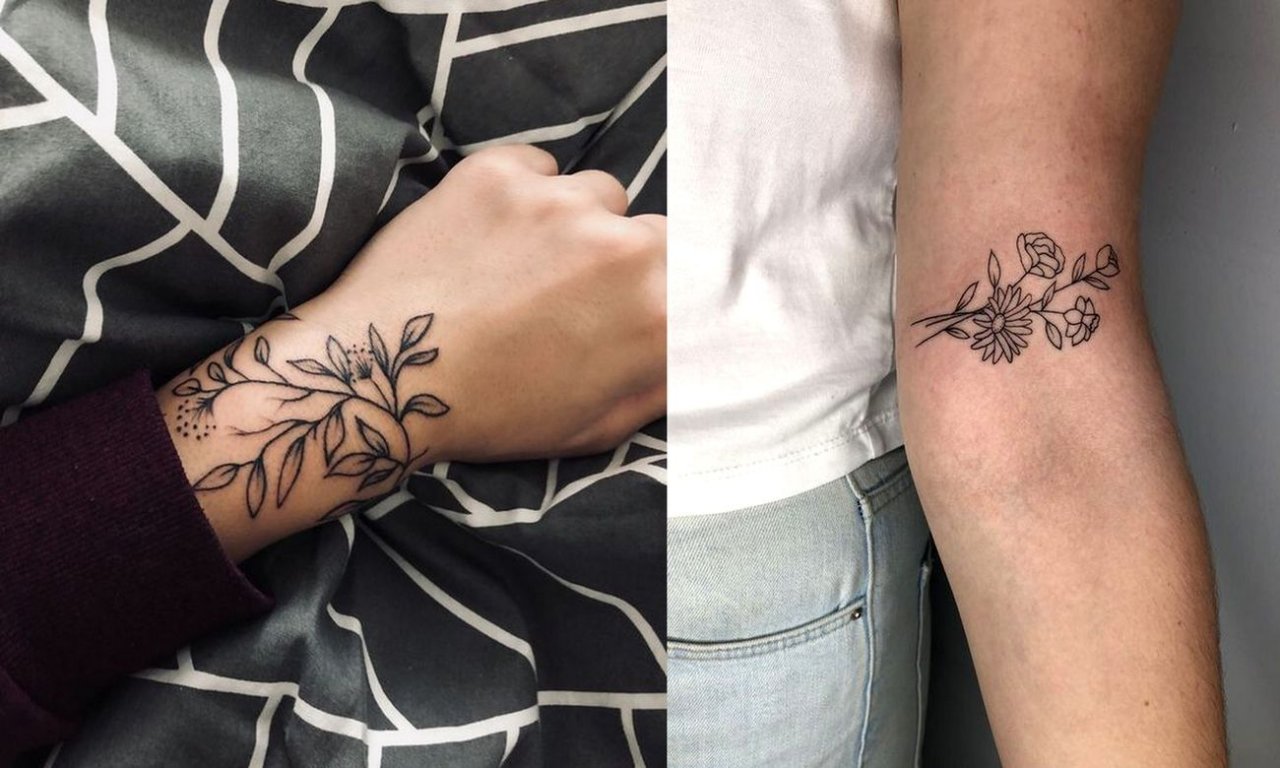 Tatuaże inspirowane naturą - 23 modne wzory dla kobiet