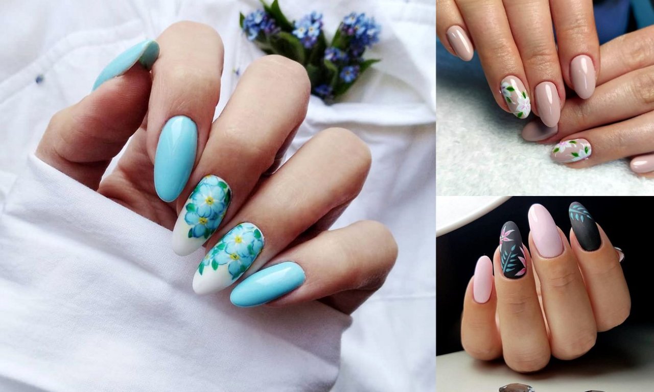 Kwiatowy manicure - 21 ślicznych stylizacji na lato