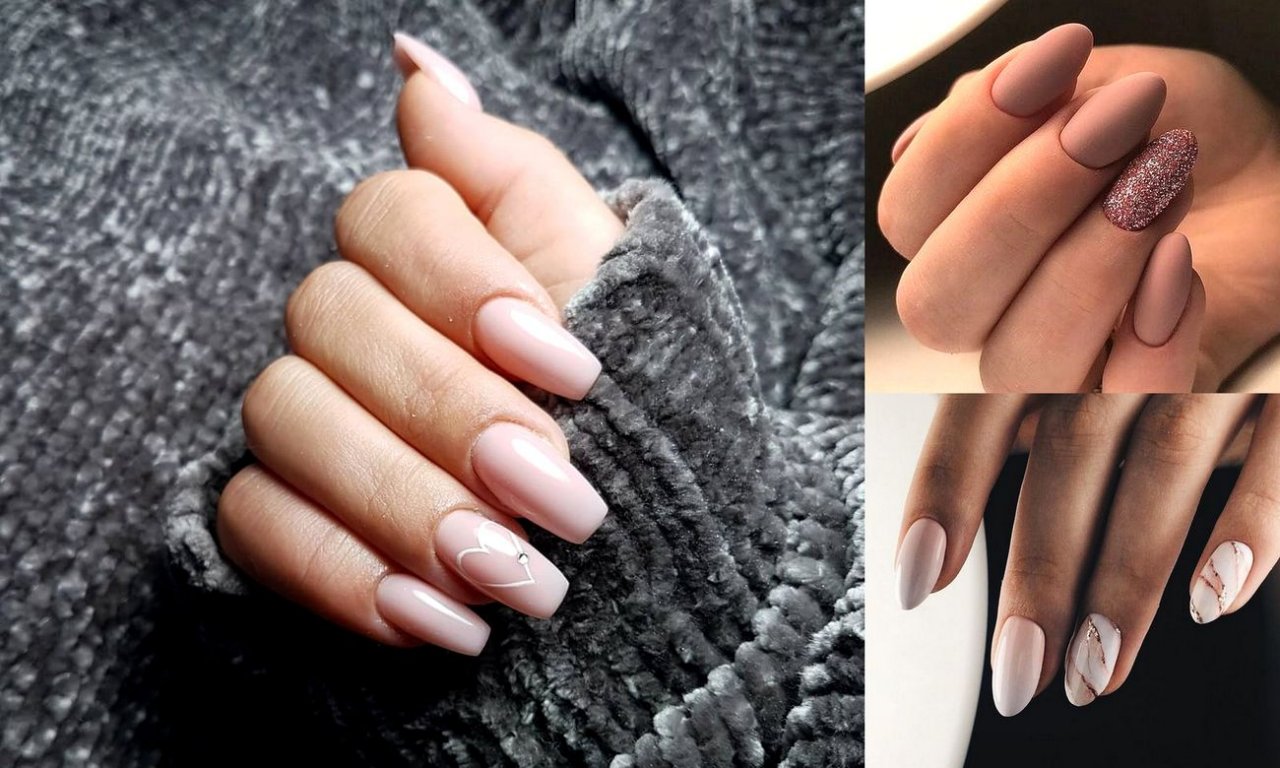 Beżowy manicure - kilkanaście jesiennych stylizacji w odcieniach nude