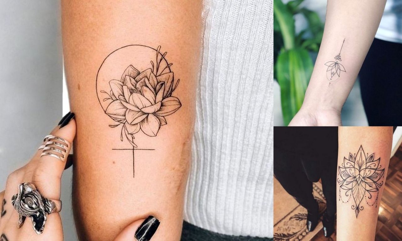 16 stylowych propozycji na tatuaż z kwiatem lotosu! [GALERIA]