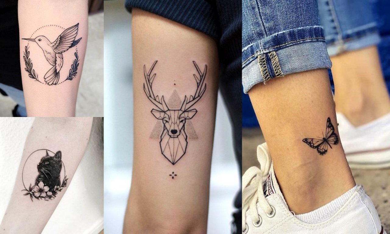 Animal tattoo - 17 przepięknych i ciekawych propozycji z sieci