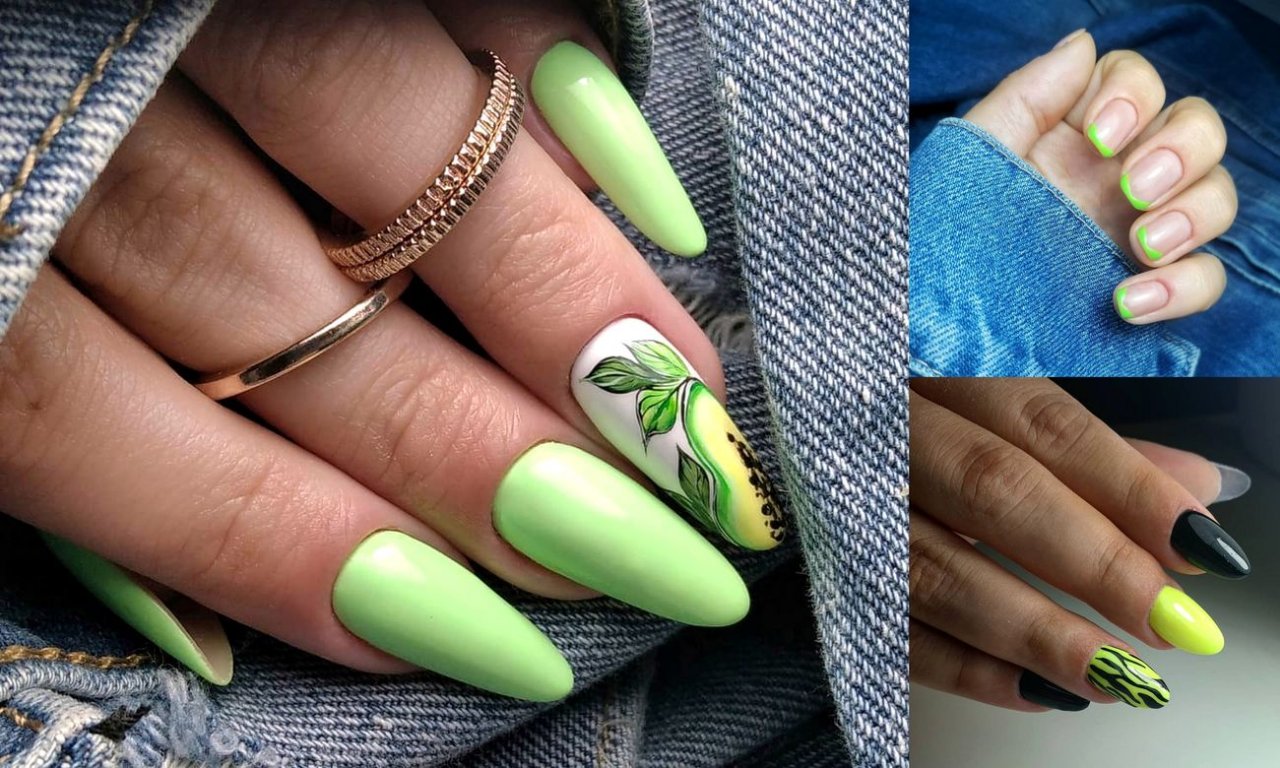Zielony manicure - ponad 20 stylowych i ciekawych propozycji