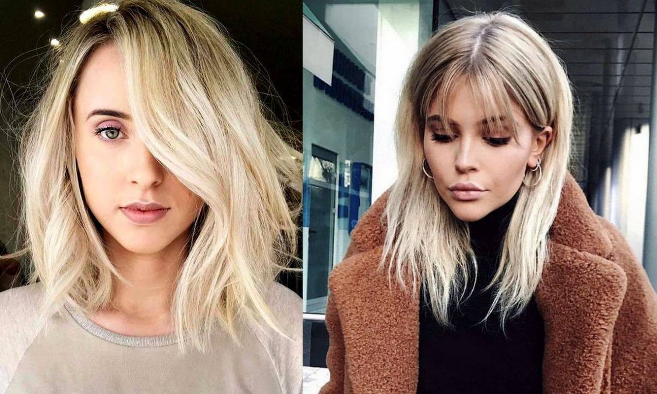 Półdługie fryzury dla blondynek – katalog unikatowych cięć